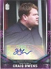 2018 Doctor Who Signature Series DWA-JCO James Corden As Craig Owens Purple Autograph card