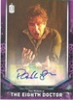 2018 Doctor Who Signature Series DWA-PMG Paul McGann As The Eighth Doctor Purple Autograph card