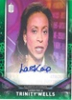 2018 Doctor Who Signature Series DWA-LC Lachele Carl as Trinity Wells Green Autograph card - 41/50