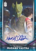 2018 Doctor Who Signature Series DWA-NM Neve McIntosh As Madame Vastra Blue Autograph card - 04/25