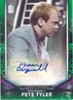 2018 Doctor Who Signature Series DWA-SD Shaun Dingwall As Pete Tyler Green Autograph card - 23/50