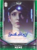 2018 Doctor Who Signature Series DWA-SH Sonita Henry As Meme Green Autograph card - 03/50