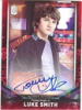 2018 Doctor Who Signature Series DWA-TK Tommy Knight As Luke Smith Red Autograph card - 5/5