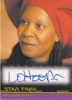 Star Trek Inflexions StarFleet's Finest Complete Star Trek Movies Design Autograph Card A138 Whoopi Goldberg As Guinan