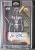 Star Wars Chrome Black Dark Side Encased Autograph DS-HC Hayden Christensen As Darth Vader SUPERFRACTOR 1/1 Autograph Card!