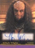 The "Quotable" Star Trek The Movies Autograph Card A78 Brian Thompson As Klingon Helmsman