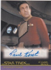 The "Quotable" Star Trek The Movies Autograph Card A83 Paul Kent As Lt. Cmdr. Beach