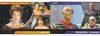 2 Star Trek Aliens Gold Parallel Cards 41 Leeta 83 General Chang - 082/100 - MATCHING Numbers!