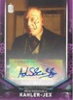 2018 Doctor Who Signature Series DWA-AS Adrian Scarborough As Kahler-Jex Purple Autograph card