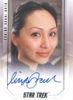 Star Trek Inflexions StarFleet's Finest Bridge Crew Autograph Card - Linda Park As Ensign Hoshi Sato