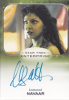 Star Trek 50th Anniversary Star Trek Aliens Design Autograph Card - Cyia Batten As Navaar