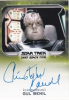 Star Trek 50th Anniversary Star Trek Aliens Design Autograph Card - Christopher Carroll As Gul Benil